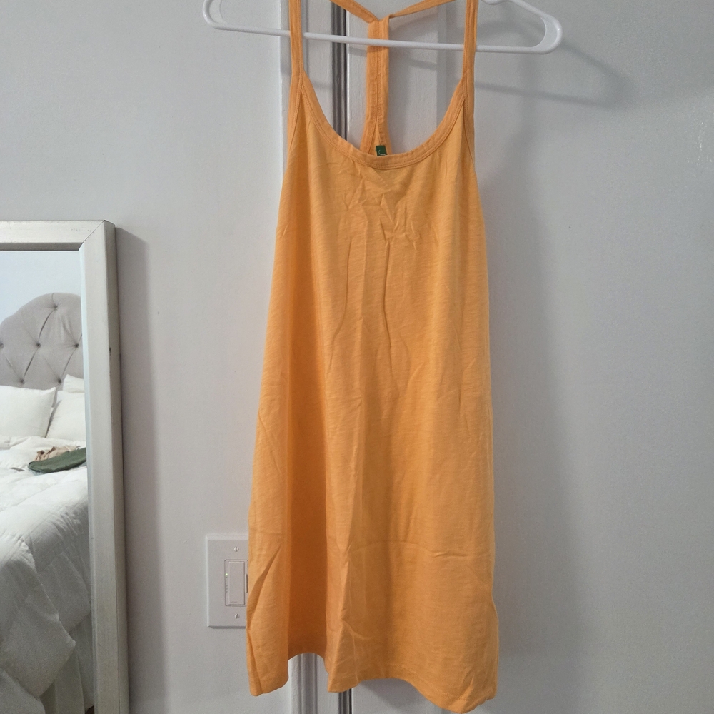 NWOT J. Crew Vibrant Orange Cover Up Dress